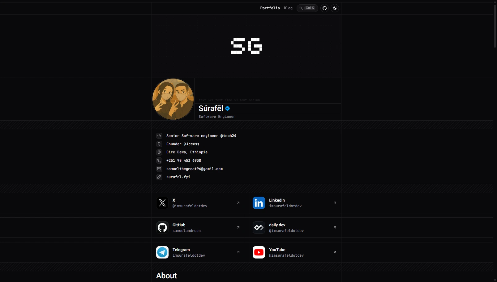 Welcome to surafel.dev